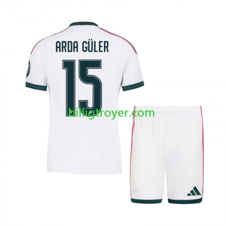 Billige Fotballdrakter Real Madrid Arda Guler 15 Barn Hjemmedraktsett 2026/27 Kortermet
